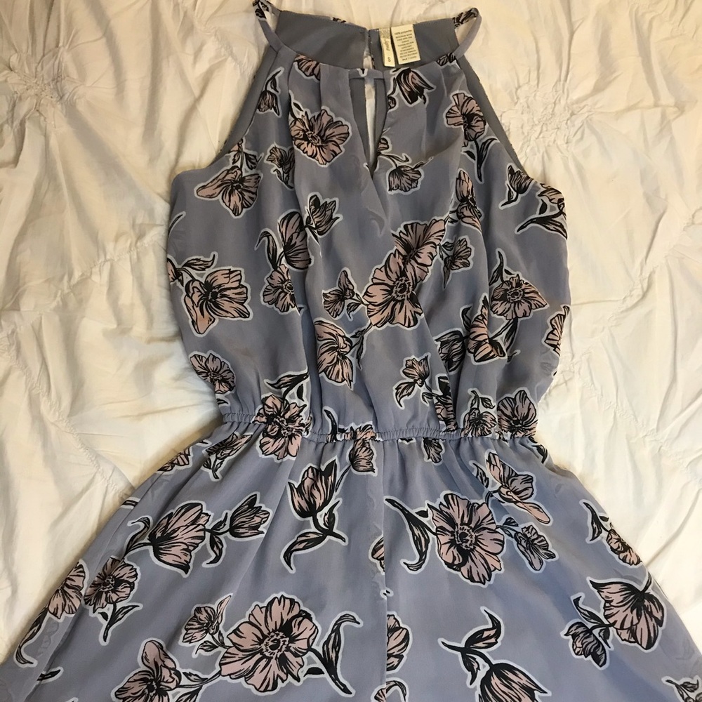 lavender floral romper!